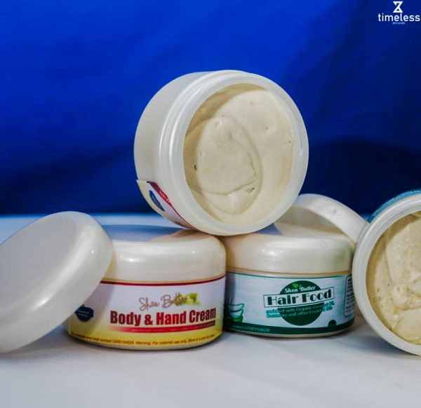 Hand and Body cream display