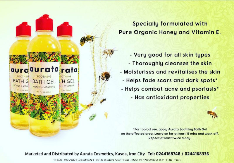 What do you know about Aurata Soothing Bath Gel? Asime Ghana