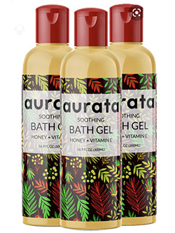 Aurata Soothing Bath Gel